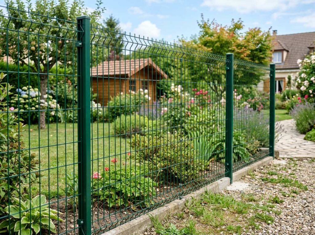 Clôture jardin pas chère : comparatif des matériaux, prix au mètre et conseils pour délimiter votre jardin à petit budget