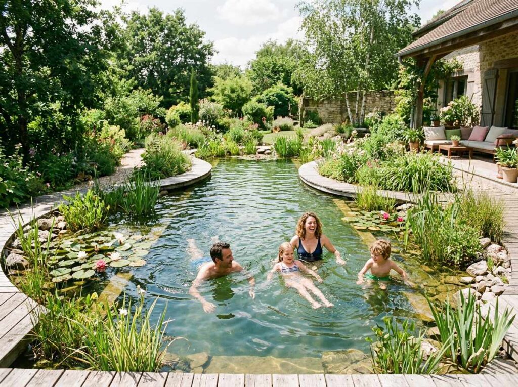 Couloir de nage en eau naturelle : votre guide essentiel pour une piscine écologique réussie