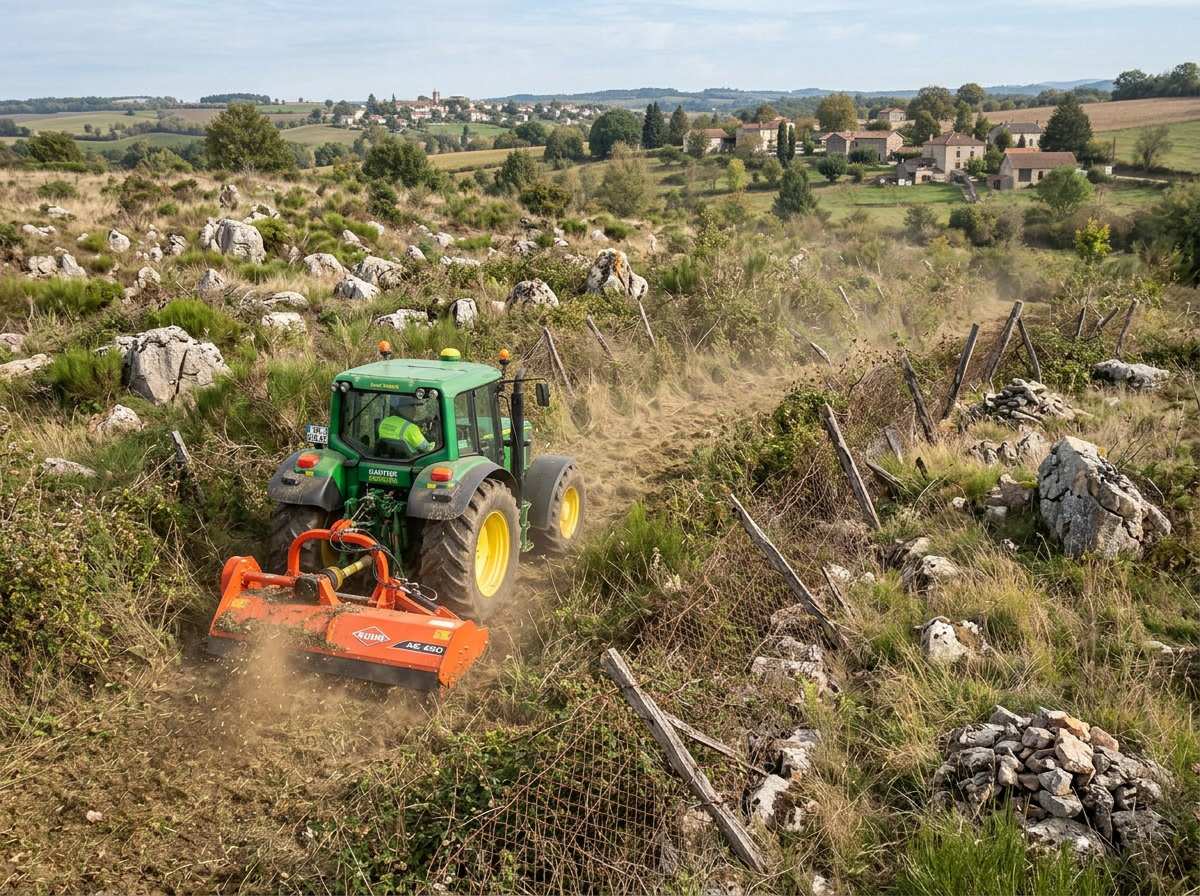 Gyrobroyage terrain : coût, devis et solutions pour le débroussaillage de votre parcelle 3 terrain en friche avant gyrobroyage erreurs à éviter